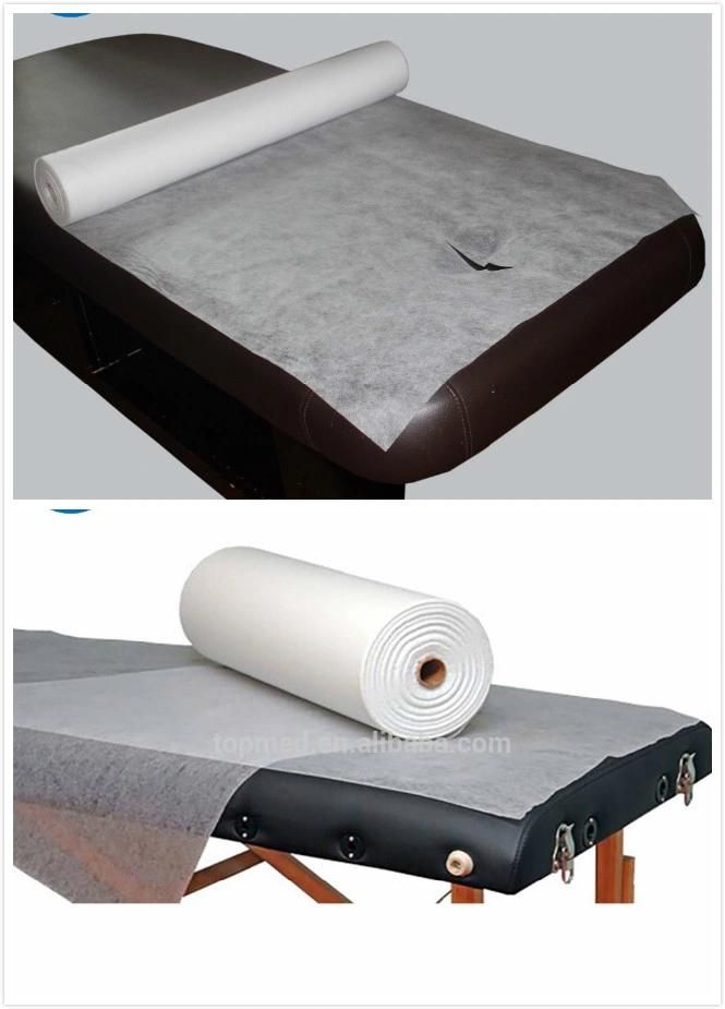 Machine Made Disposable Medical Paper Bed Sheet Roll