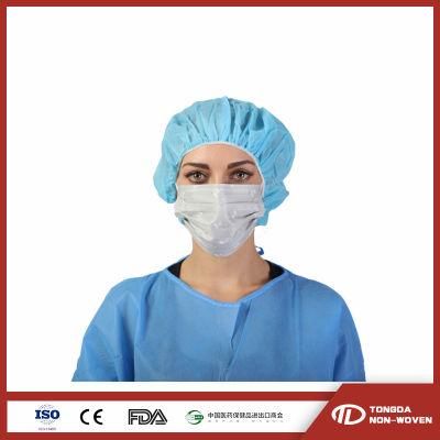50PCS/Box Breathable Nose Mouth Cover 3 Filter Layer Earloop Disposable Face Mask Nonwoven Face Mask