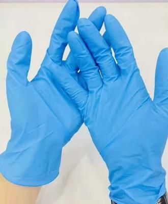 Medical / Non-Medical Examination Disposable Nitrile Blend Nitrile/PVC/PE Gloves Powder Free Protective Gloves