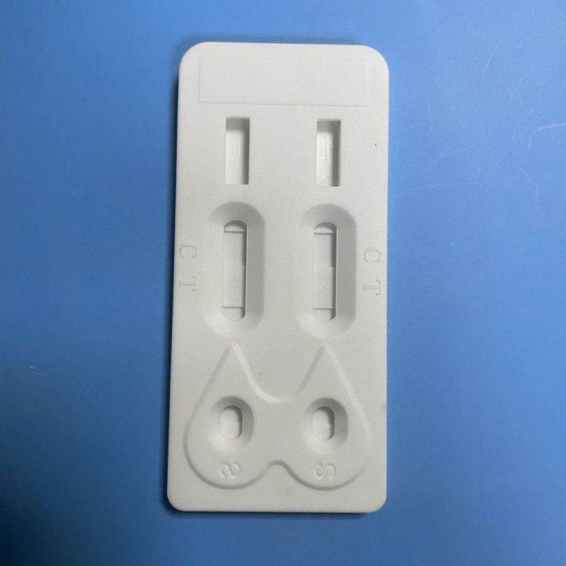 Pathological Analysis Equipments Type Plastic Empty Cassette for Rapid Test