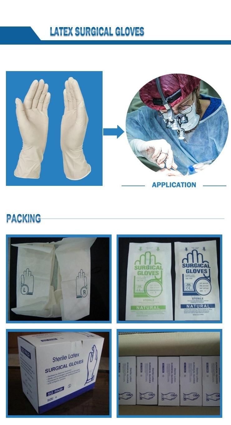 Hot Sale Disposable Medical Bulk Waterproof Dental Latex Examination Gloves