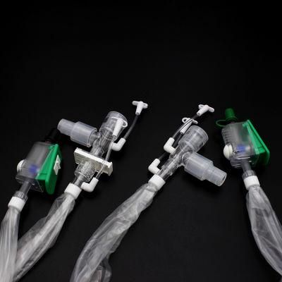 Colorful Endotracheal Closed Suction Catheter with Regulatory Valve