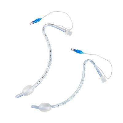 Disposable PVC Nasal Preformed Tracheal Tubes with Cuff