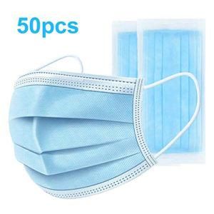 FDA Ce Disposable Face Mask 3-Ply Masks with Comfortable Earloop