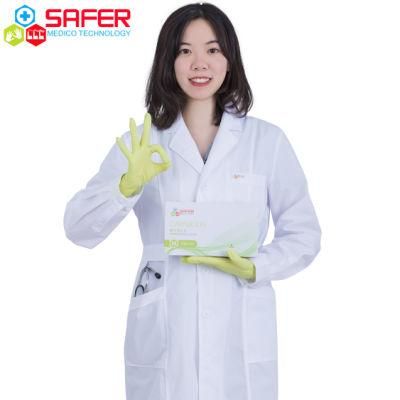 Medical Nitrile Gloves No Powder Free Examination Green