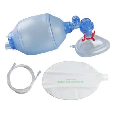 Resuable Silicone Manual Resuscitator Ambu Bag