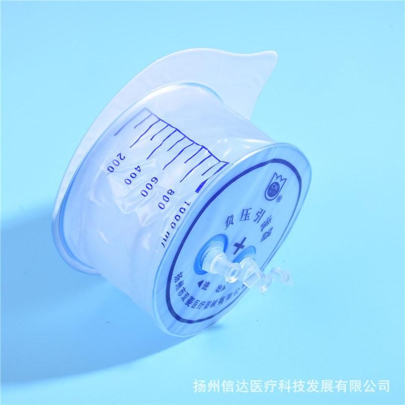 Spot Disposable 1000ml Gastrointestinal Pressure Reducer Negative Pressure Drainage Device Manufacturer Wholesale Negative Pressure Drainage Device