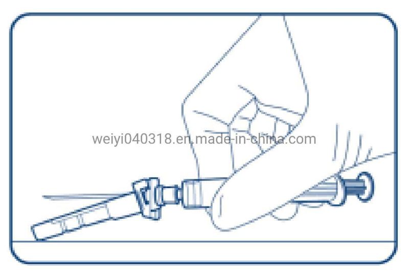 Professional Manufacture of Safety Disposable Syringe with Without Safety Cap or Needle 1-20ml