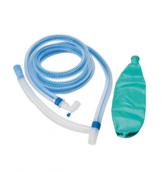 CE&FDA Disposable Medical Anesthesia Circuit Corrugated Tube with Breathing Bag