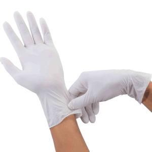 Nitrile Gloves Disposable Safety Medical Examination Gloves Powder-Free High Quality with Ce and FDA Approval