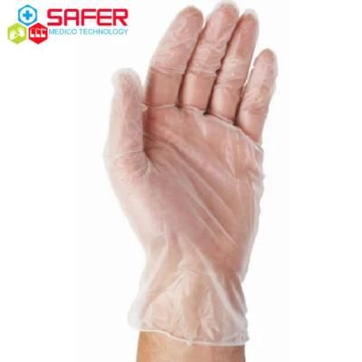 Vinyl Gloves PVC Powder Free Disposable Medical Grade with High Quality Clear