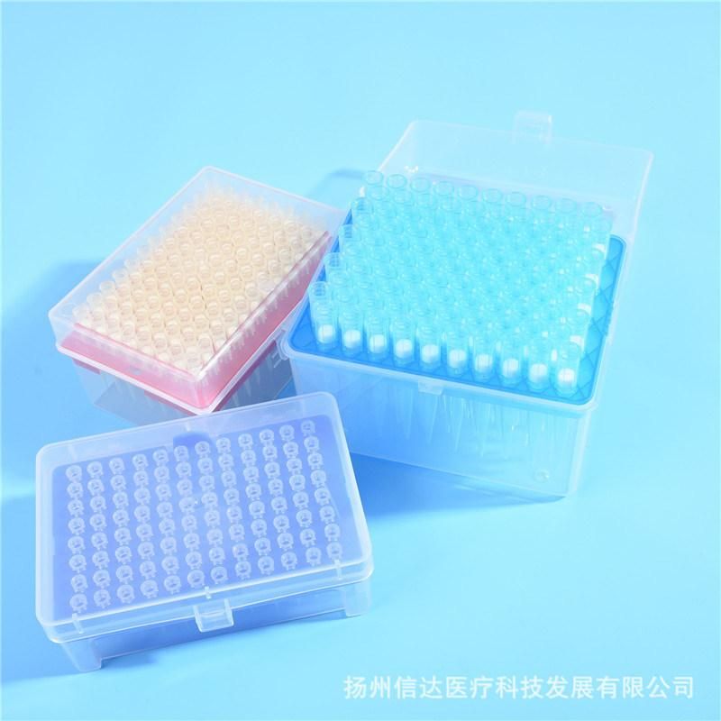 Medical Disposable Pipette Nozzle with Filter Element 10UL 200UL 1000UL Nozzle Tip