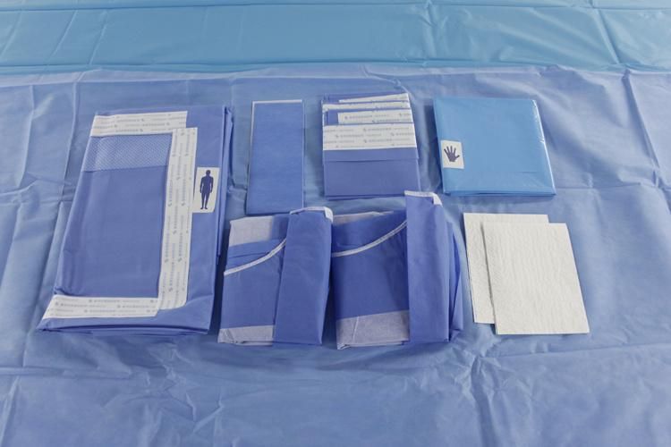 Surgical Drape Medical Laparotomy Gynecology Drapes Pack