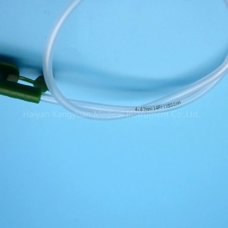 Suction Catheter China Medical Device for Respiratory Treatment Oxygen PVC Factory ISO Supplier