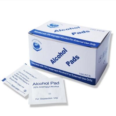 Disposable Alcohol Disinfection Cotton Wipe Pads