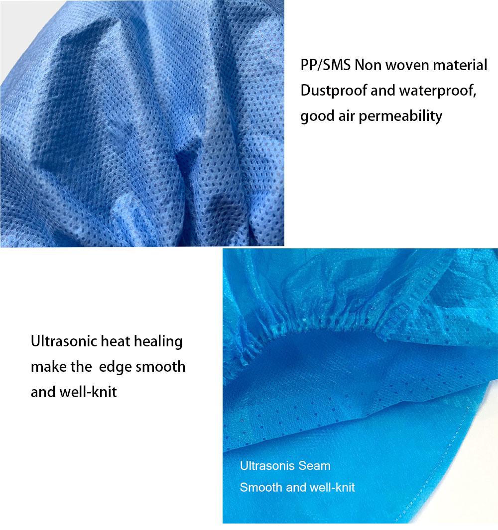 Disposable Nonwoven Doctor Cap with Tie on or Back Elastic