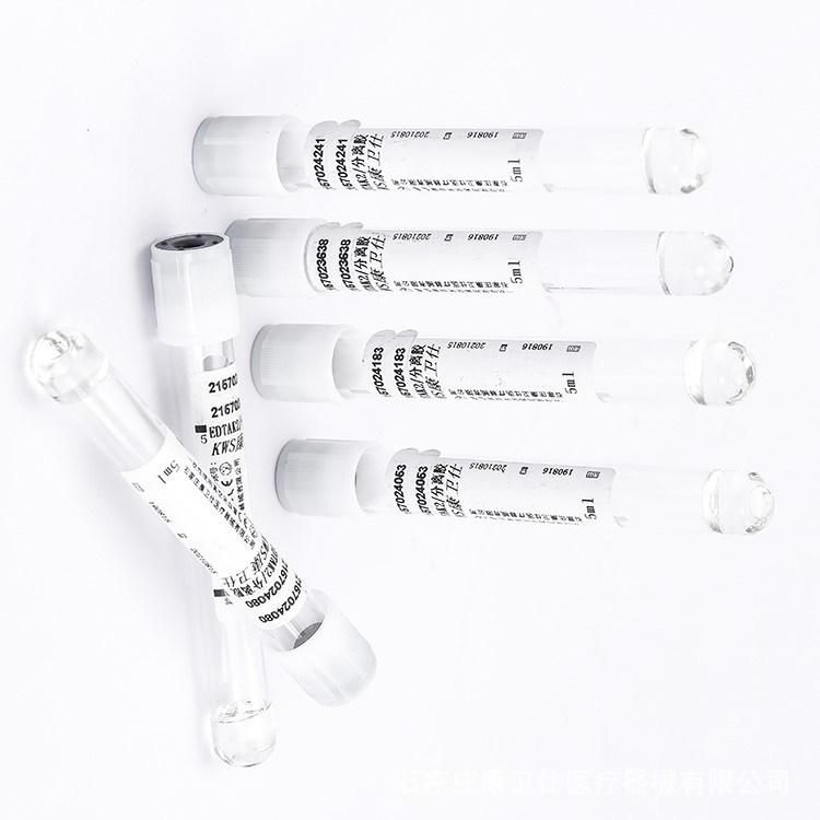 Nucleic Acid Tube for Single-Use Vacuum Blood Collection Tube Edtak2 + Separation Glue Directly Supplied by The Manufacturer
