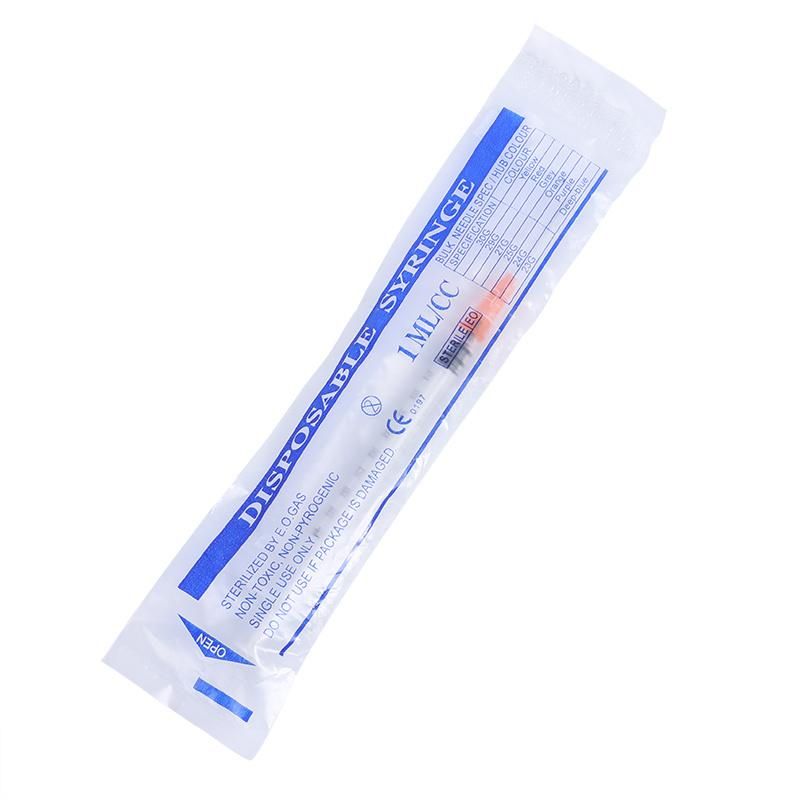 Wholesale Price Disposable Medical Safety PP Syringe with Needle 1ml