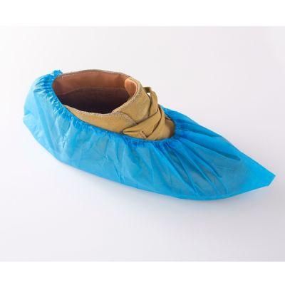 Machine Made Nonwoven One Time Use Medical CPE Shoe Cover