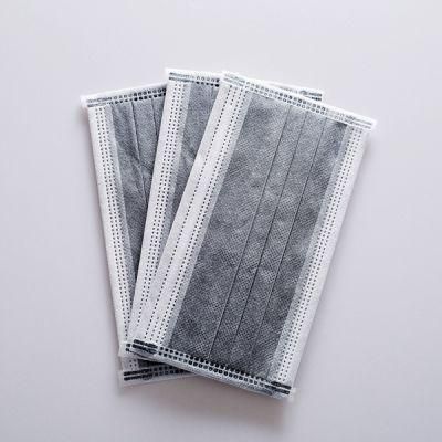 Wholesale Disposable Face Masks Activated 4ply Carbon Mask