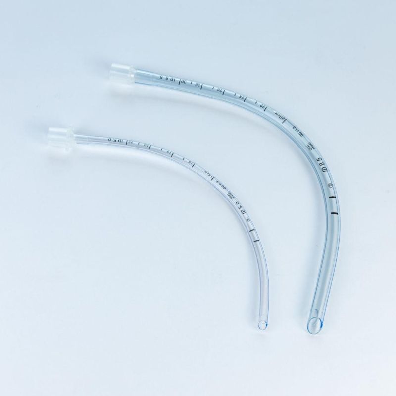 Disposable CE ISO Medical Reinforced Endotracheal Tube Cuffed Et Tube