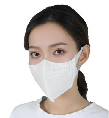 Corn Fabric Non-Mouth-Contact Fashion 3D Face Mask with Elastic Earloop