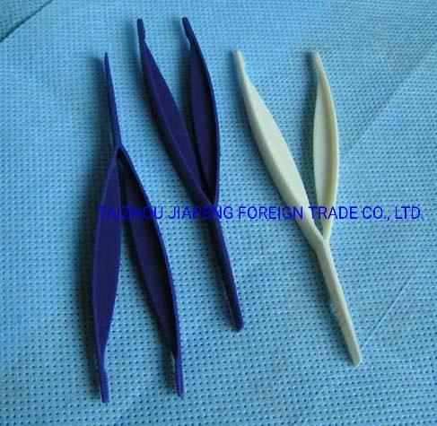 Disposable Medical Plastic Tweezers Plastic Forceps