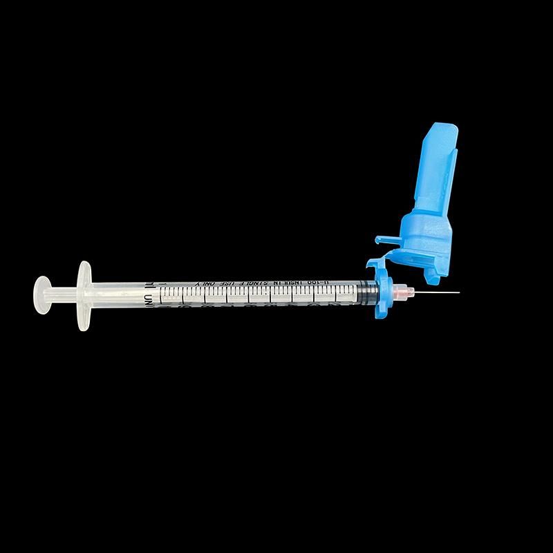 Wholesale Disposable Safety Insulin Syringe 50/101units