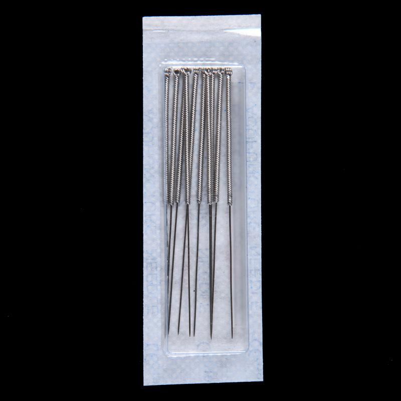 0.25X25mm Acupuncture Needles with Silver Handle An010-2