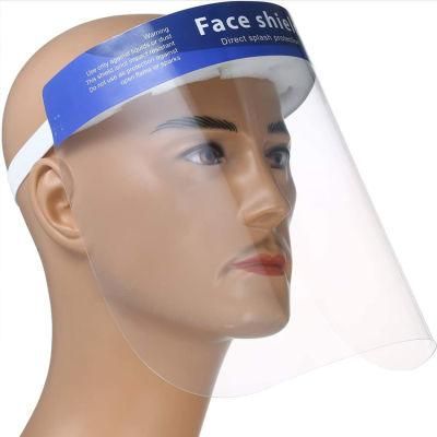 Simple Multi-Functional Anti-Fog PE Faceshields Anti-Foam-Oil-Smoke Transparent Protection Screen Face+Shiel