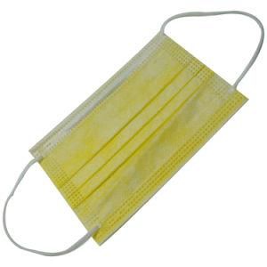 Manufacturers Yy/T 0469 Disposable Yellow Ear Loop Anti-Dust Respirator Face Mask