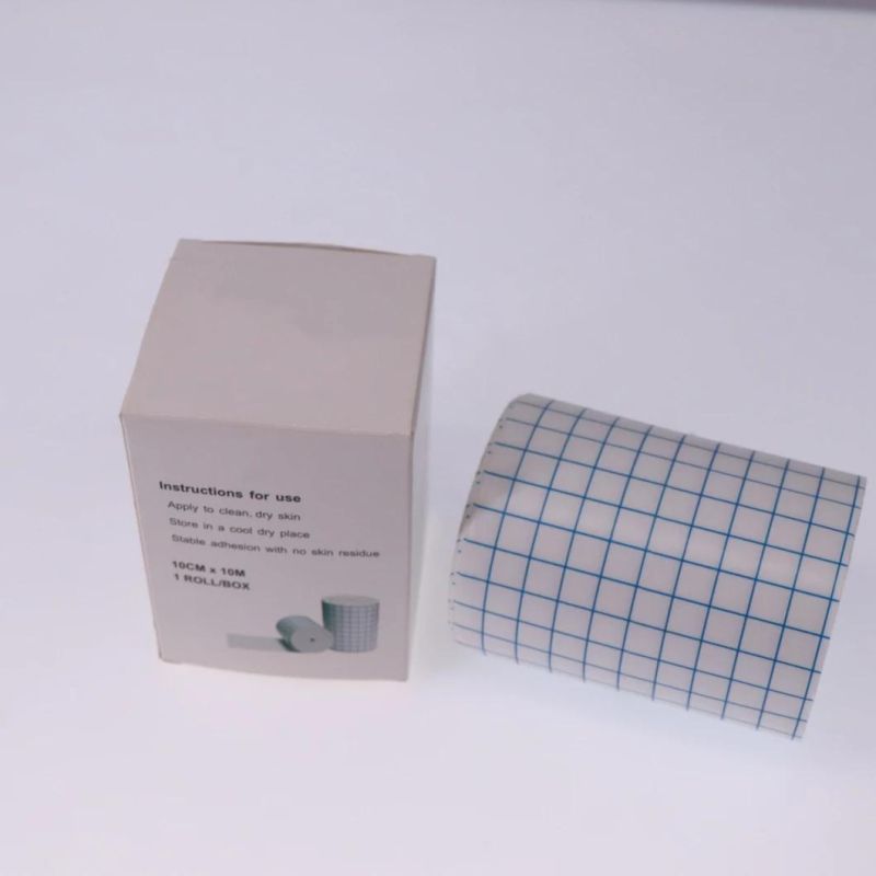Surgical Adhesive Non Woven Clipped Tape Rolls Wound Dressing