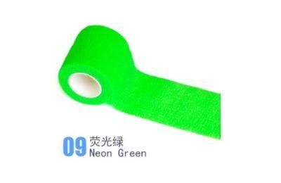 Colorful Waterproof Sport Non-Woven Cohesive Bandage