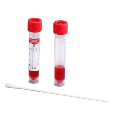 Medical Disposable 10ml Virus Sampling Tube Vtm Kit Viral Transport Medium Tube Kit with Flocked Nasal Swab