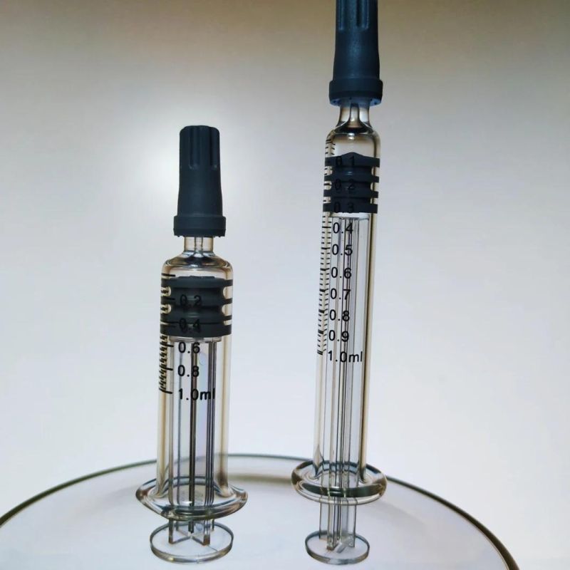 Glass Syringe with Luer Lock, 1ml, 1.5ml, 2.25ml, 3ml, 5ml, Pfs