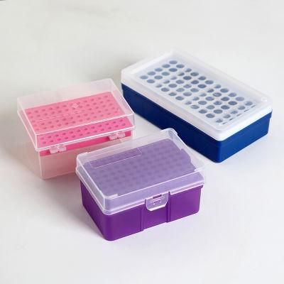 Multicolor Plastic 1000 UL Pipette Tips Boxes