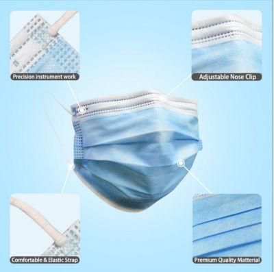 Non-Woven Medical Face Mask Direct Manufacturer Ce and ISO13485