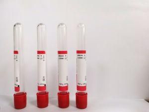 Medical Disposable Gel and Clot Activator Tube with Vacuum for Collecting Blood