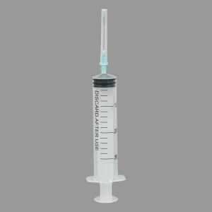 Disposable Sterile Syringe with Needle Made of PP 2ml