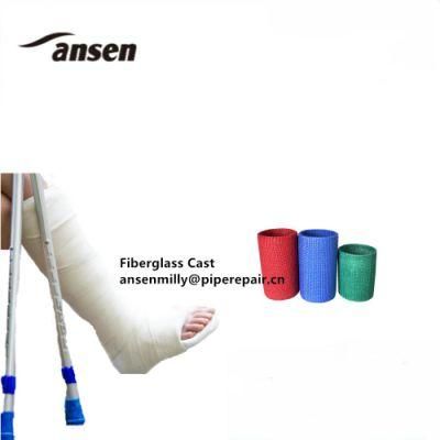 Free Samples Orthopedic Fiberglass Casting Tape 5inch X 4yards Orthopedic Fracture External Fixation Bandage