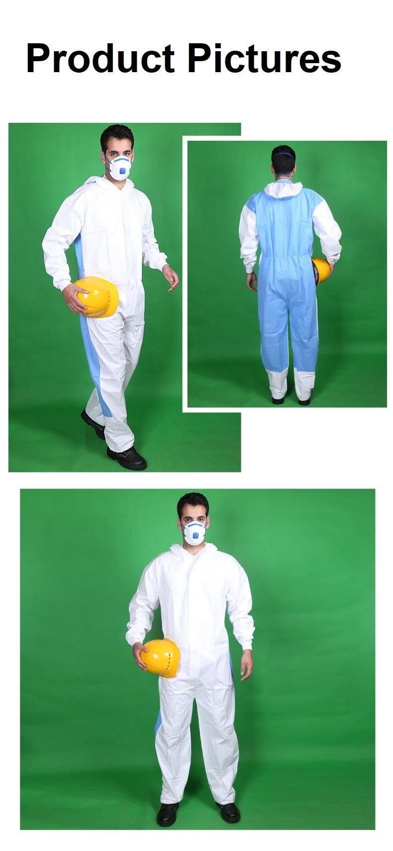 Disposable Safety Isolation Gown Medical SMS Painter Suit Coverall