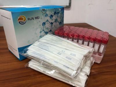 Disposable 10ml Virus Testing Collect Transport Sample Sampling Specimen Swab Transfer Collection Tubes for Single Use