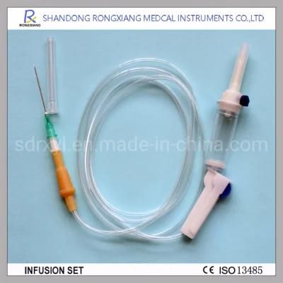 Infusion Set with Needle, Luer Slip and Luer Lock