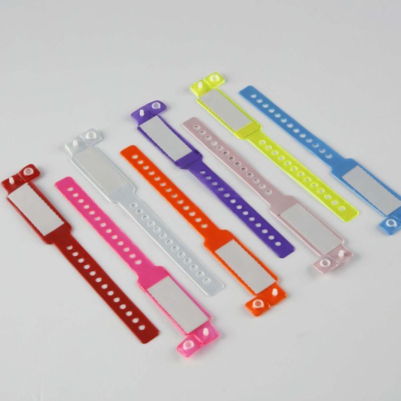 One Time Uesed Medical Insert Card Waterproof ID Bracelet for Baby