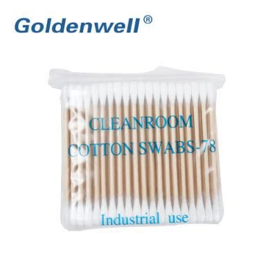 OEM High Quality Disposable Wooden Cotton Bud