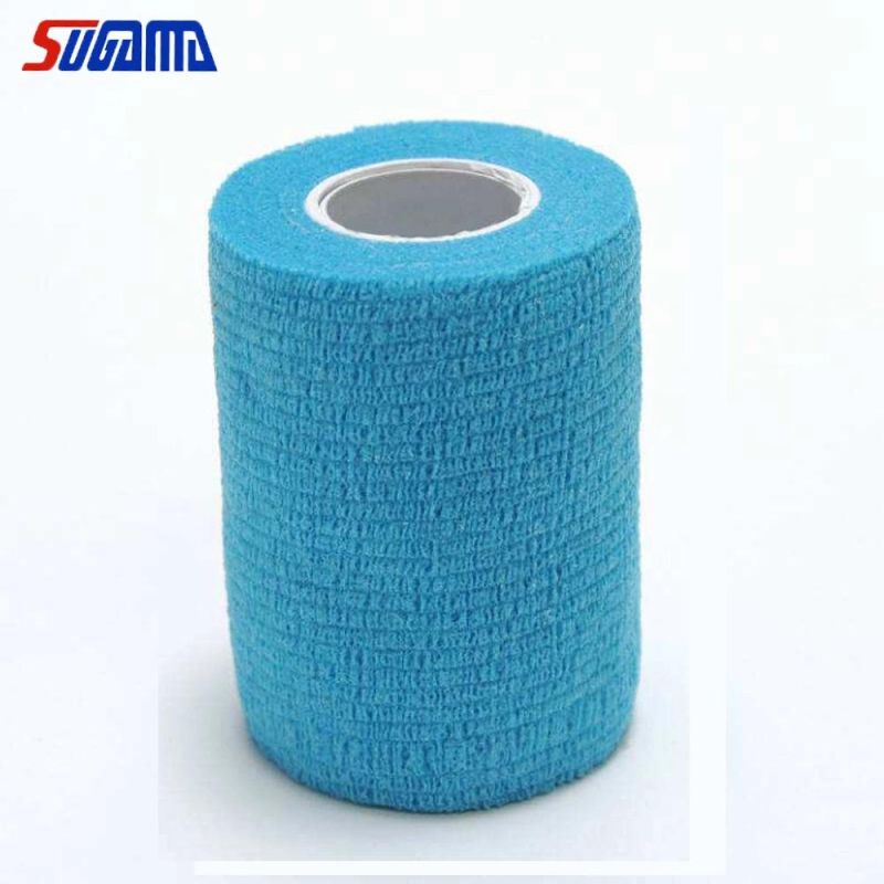 Bulk Medical Supplies Non Woven Printed Adhesive Elastic Bandage