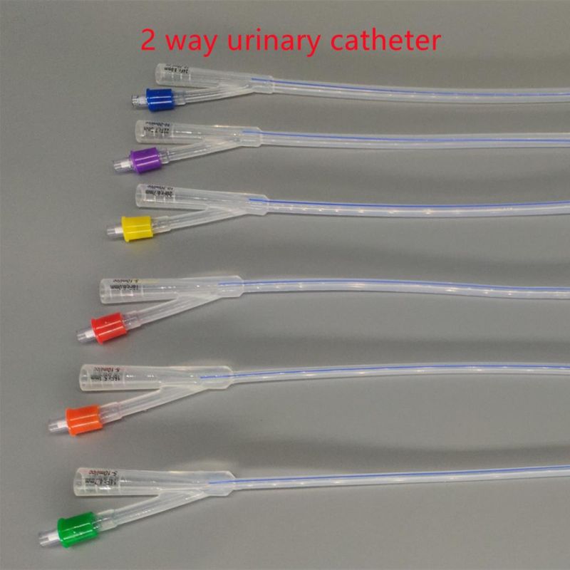 F16-F24 3 Way Full Silicon Urethral Catheter/ Urinary Catheter