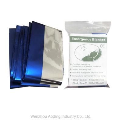 Weight Loss Body Heat Far Infrared Therapy Survival Sauna Blanket Mylar Thermal Foil Emergency Blanket