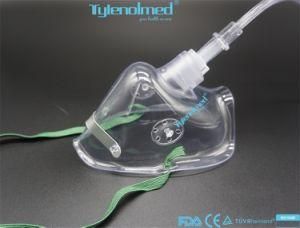 FDA/ISO Approved Medical Grade PVC Oxygen Mask for Adult/Children