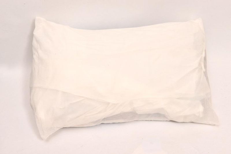 Soft Feeling Non-Woven Pillow Cover for Disposable Use/Hospital Use Non-Woven Pillow Cover